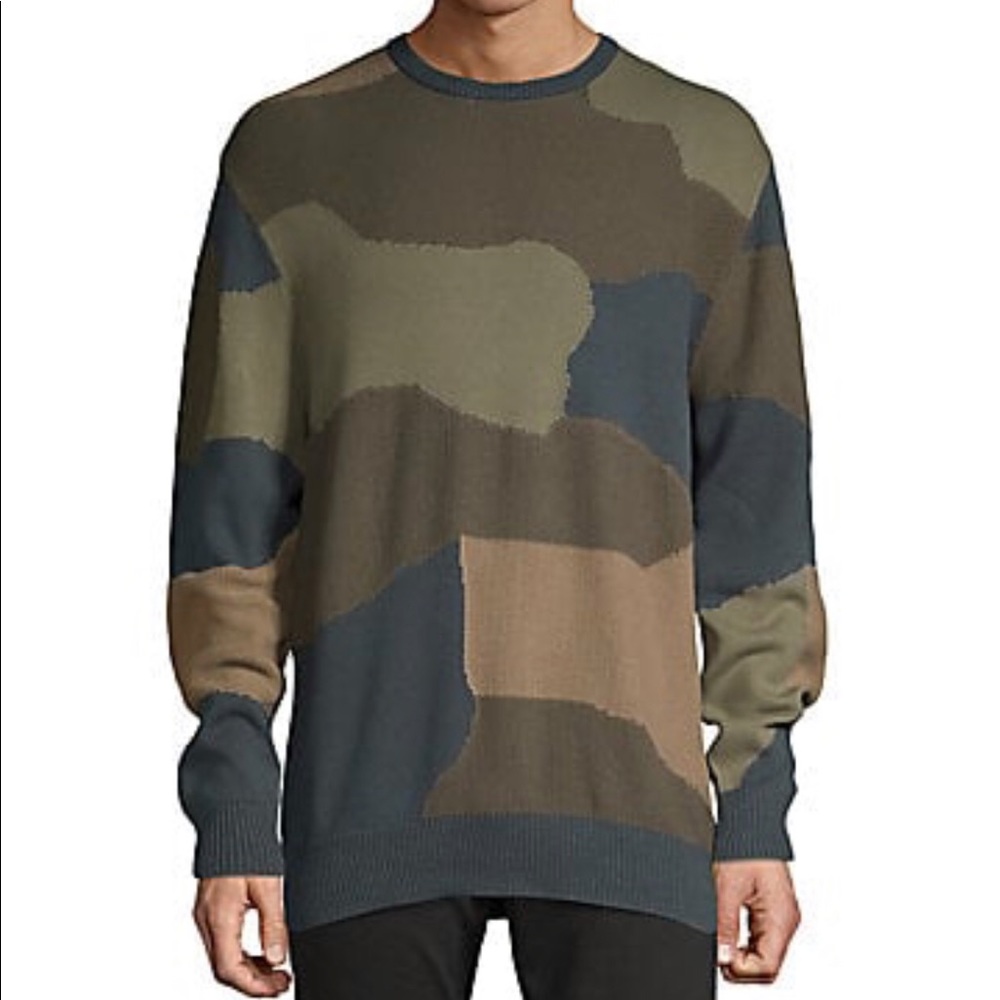 NWT Barney Cools Men's sweatshirt Military Design